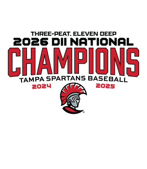 Tampa Spartans Championship Gear