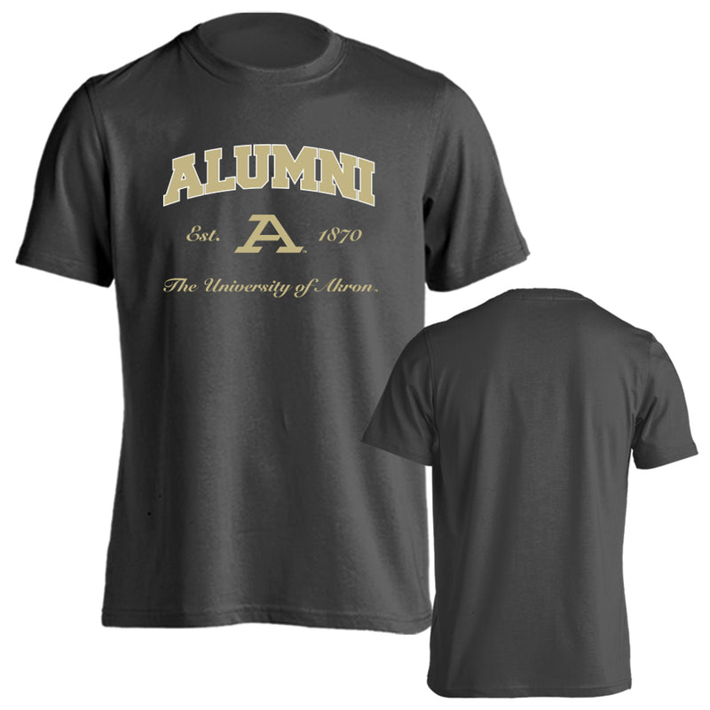 University of Akron Zips Alumni Tee Short Sleeve Akron Zips T-Shirt