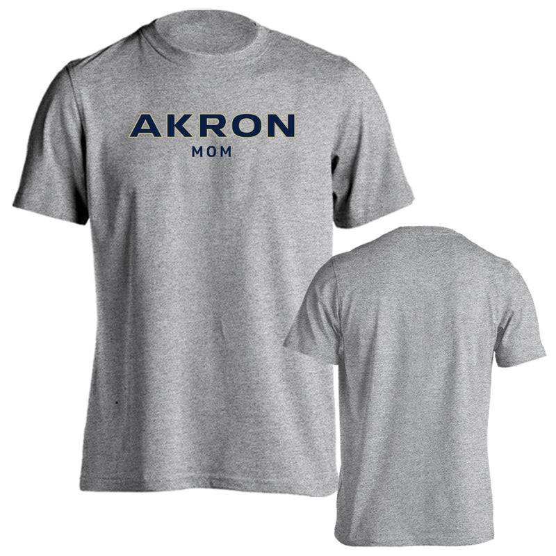 University of Akron Zips Mom Mother Parent Short Sleeve Akron Zips T-Shirt