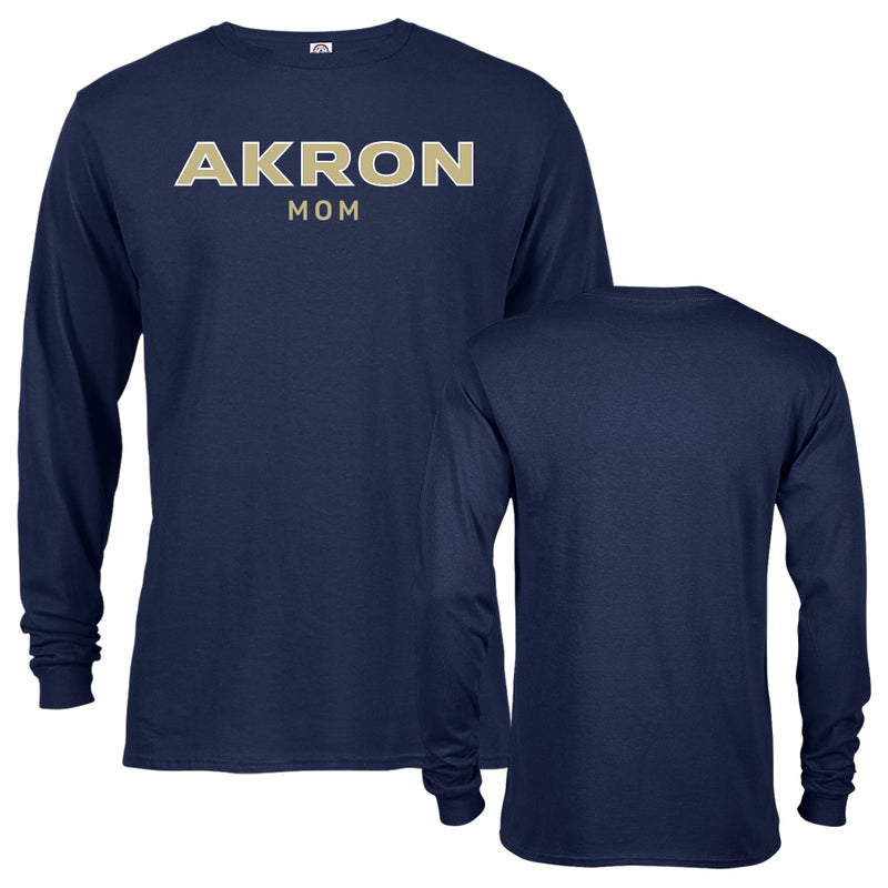 University of Akron Zips Mom Mother Parent Long Sleeve Akron Zips T-Shirt