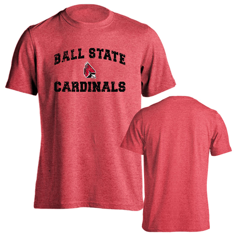 Ball State University Cardinals Retro Logo Short Sleeve T-Shirt