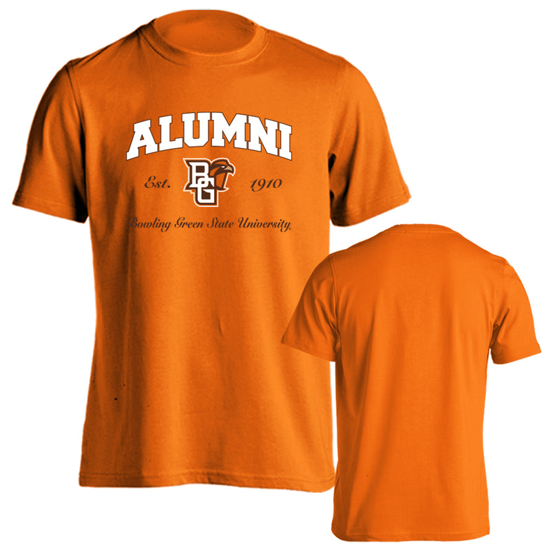 Bowling Green State University Falcons Alumni Classic Logo Short Sleeve T-Shirt