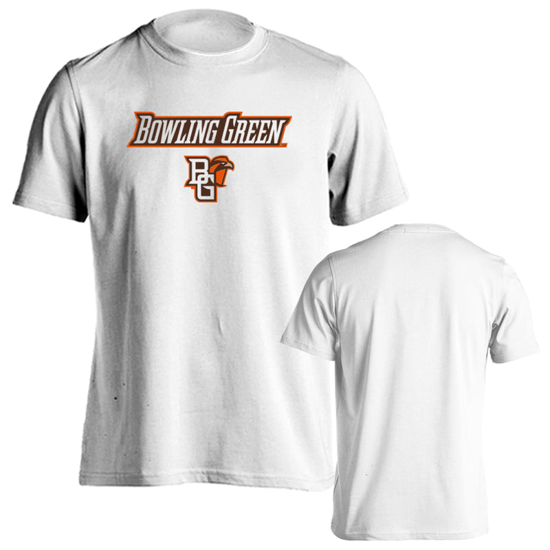 Bowling Green State University Classic Arch Text Mascot Short Sleeve T-Shirt