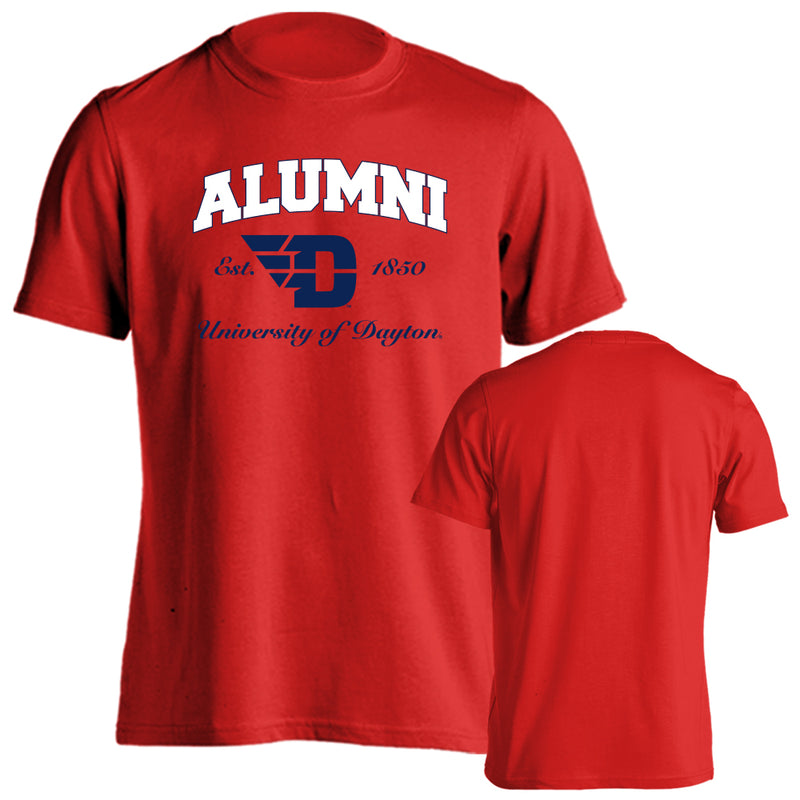 Dayton Flyers University of Dayton Flyers Alumni Logo Short Sleeve T-Shirt