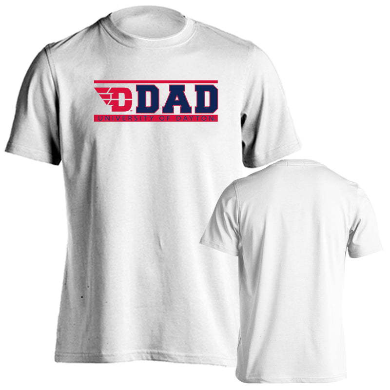 Dayton Flyers University of Dayton Dad Logo Tee Short Sleeve Father T-Shirt