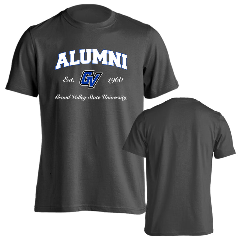 Grand Valley State University Lakers GVST Alumni Logo Short Sleeve T-Shirt