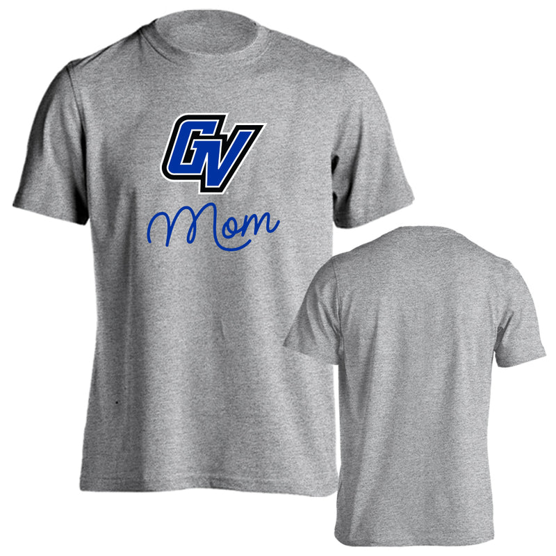 Grand Valley State University Lakers Mom Logo Mother Short Sleeve T-Shirt