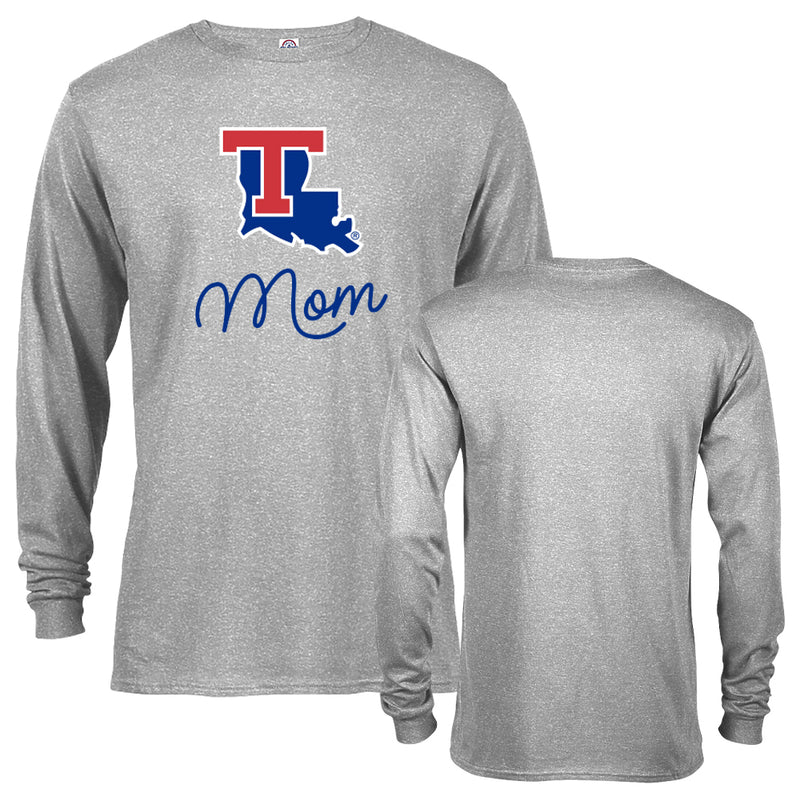 Louisiana Tech University Bulldogs Mom Tee Mother Parent Long Sleeve T-Shirt