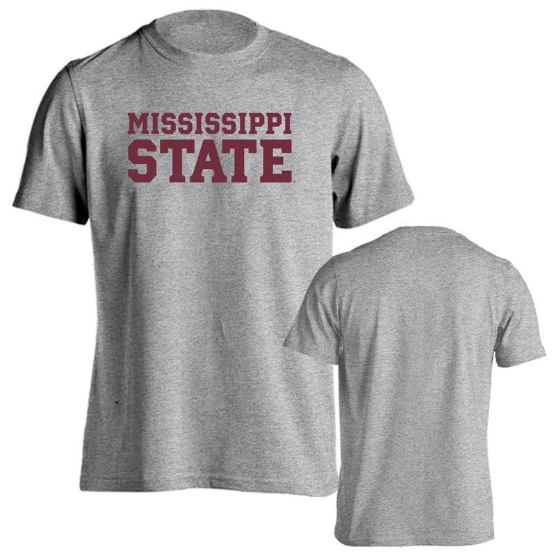 Mississippi State University Bulldogs Classic Arch School Name Tee T-Shirt