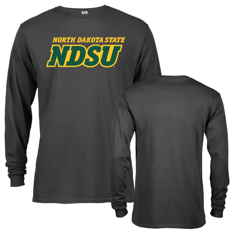 North Dakota State University Bison NDSU Bison Arched Text Long Sleeve Tee