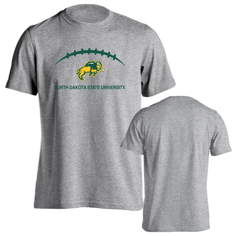 North Dakota State University Bison NDSU Laces Out Logo Short Sleeve Tee