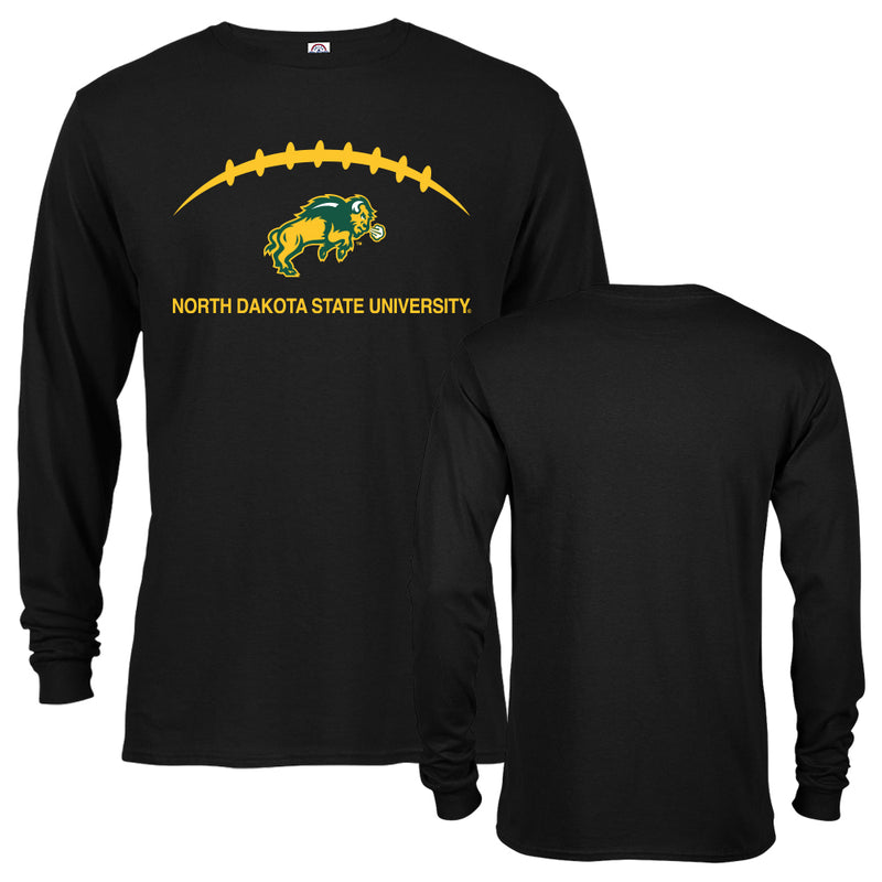 North Dakota State University Bison NDSU Laces Out Logo Long Sleeve Tee