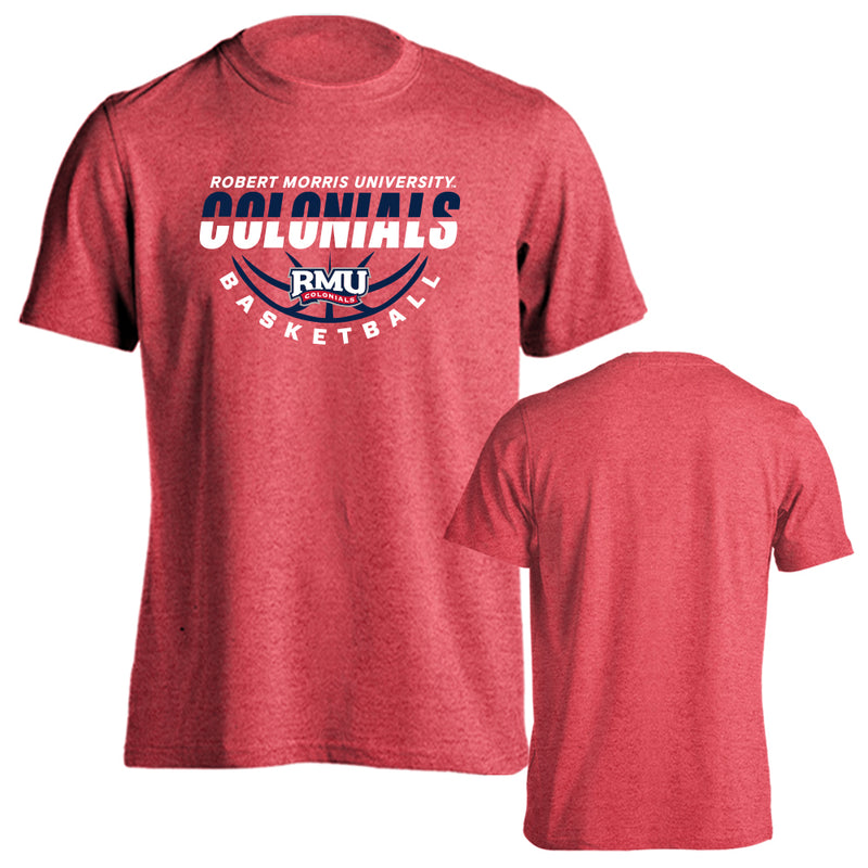 Robert Morris University Colonials Basketball Nothing But Net Short Sleeve Shirt