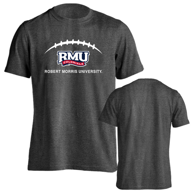 Robert Morris University Colonials Laces Out Football Short Sleeve T-Shirt
