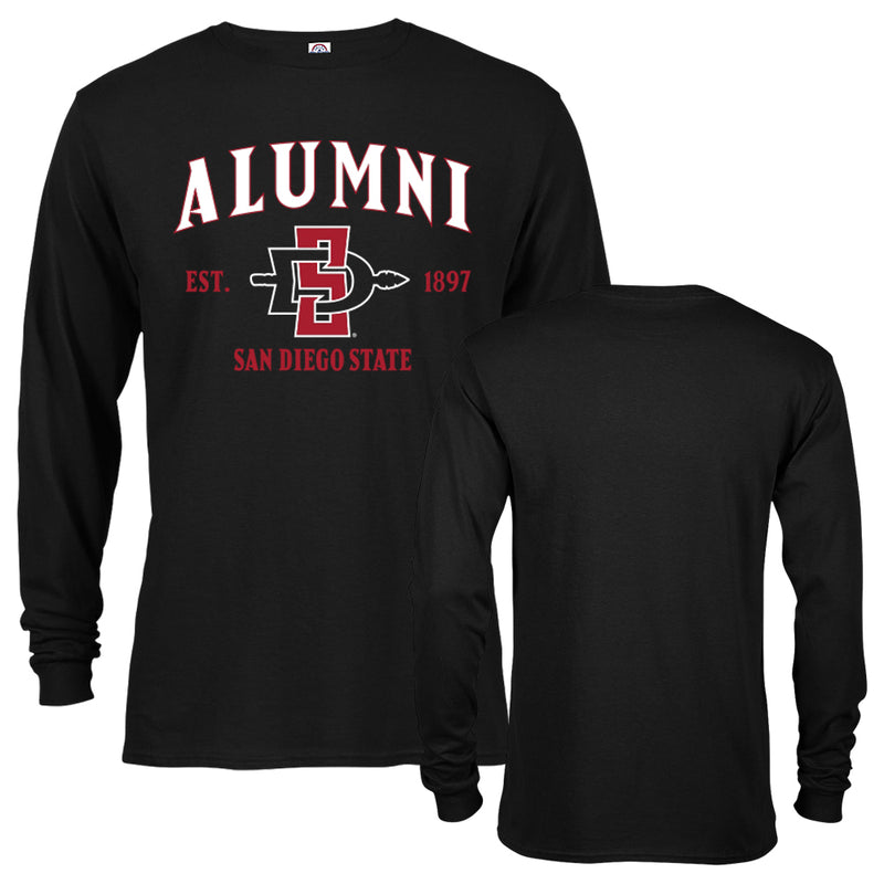 San Diego State University Aztecs Alumni Tee Graduate Long Sleeve T-Shirt