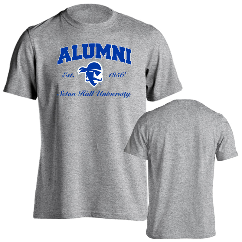 Seton Hall Pirates Seton Hall University Alumni Logo Short Sleeve T-Shirt