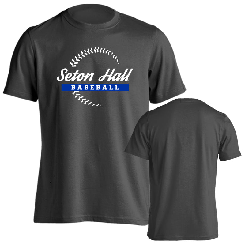 Seton Hall Pirates Seton Hall University Baseball Seams Short Sleeve T-Shirt