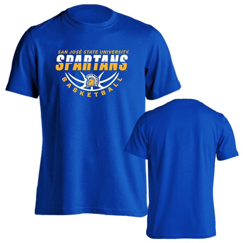 San Jose State University Basketball Short Sleeve Bball T-Shirt