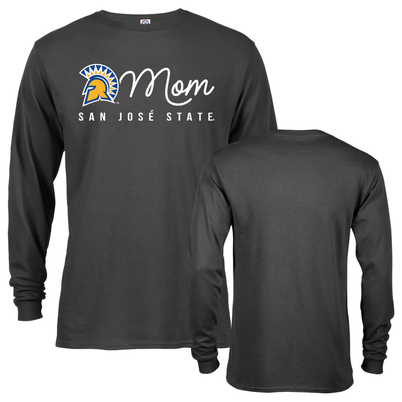San Jose State University Spartans Mom Mother Parent Logo Long Sleeve T-Shirt