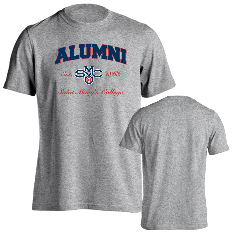 Saint Mary's College Gaels Saint Mary's Gaels Alumni Logo Short Sleeve T-Shirt