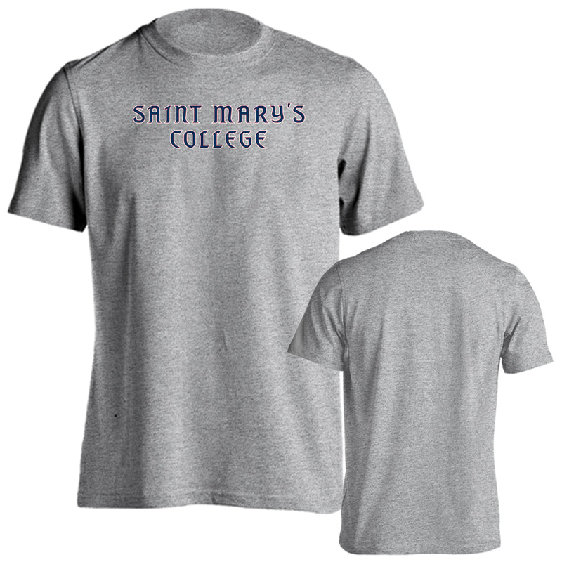 Saint Mary's College Gaels Saint Mary's Gaels Arched Text Short Sleeve T-Shirt