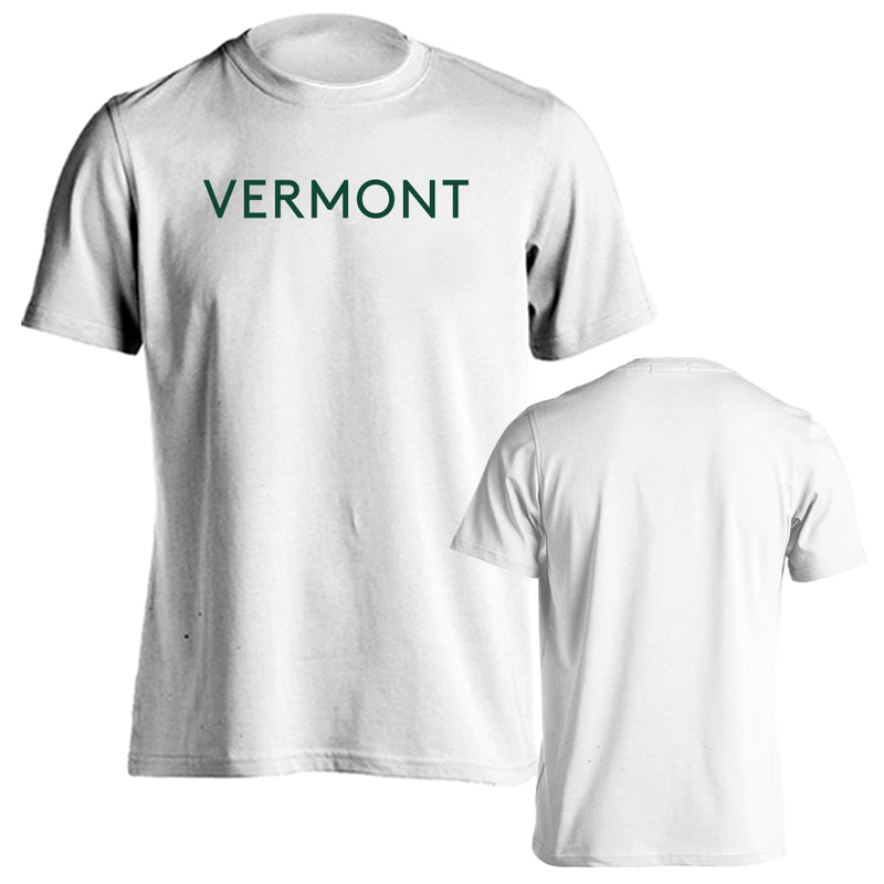 University of Vermont Catamounts UVM Arch Text Adult Tee Short Sleeve T-Shirt