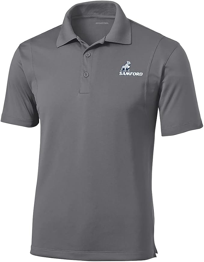 Samford University Bulldogs Embroidered Athletic Logo Golf Polo Shirt