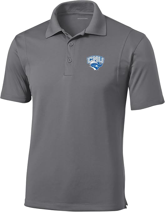 Christopher Newport University Captains Embroidered Athletic Logo Polo Shirt