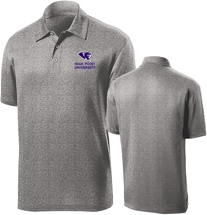 High Point University Panthers Team Spirit Performance Golf Polo Shirt