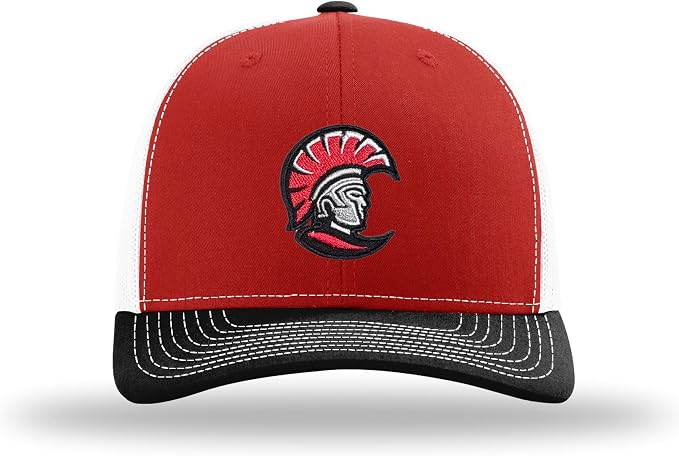 University of Tampa Spartans NCAA Officially Licensed Trucker Hat Richardson 112 Structured Mid Pro Snapback
