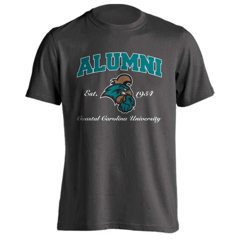 Coastal Carolina University Chanticleers Alumni Logo Short Sleeve Tee