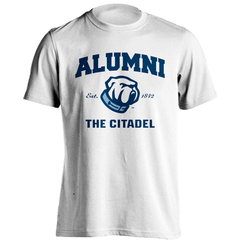 The Citadel Bulldogs Alumni Logo Short Sleeve Graduate T-Shirt Tee