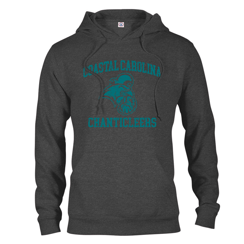 Coastal Carolina University Chanticleers Retro Distressed Logo Hoodie Sweatshirt