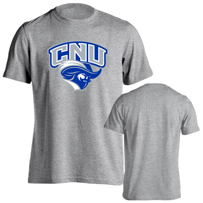 Christopher Newport University Arch Text with Mascot Short Sleeve T-Shirt