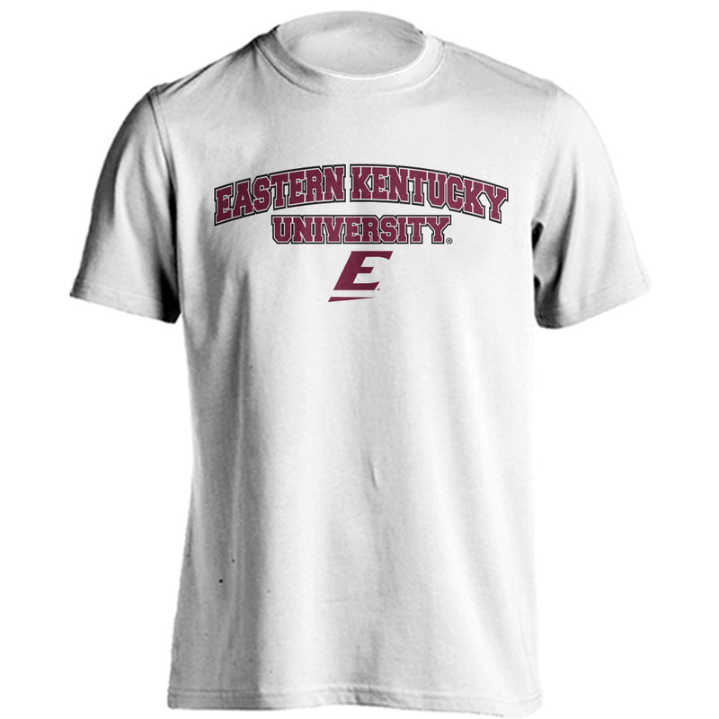 Eastern Kentucky University EKU Colonels Arch Logo School Name Tee T-Shirt