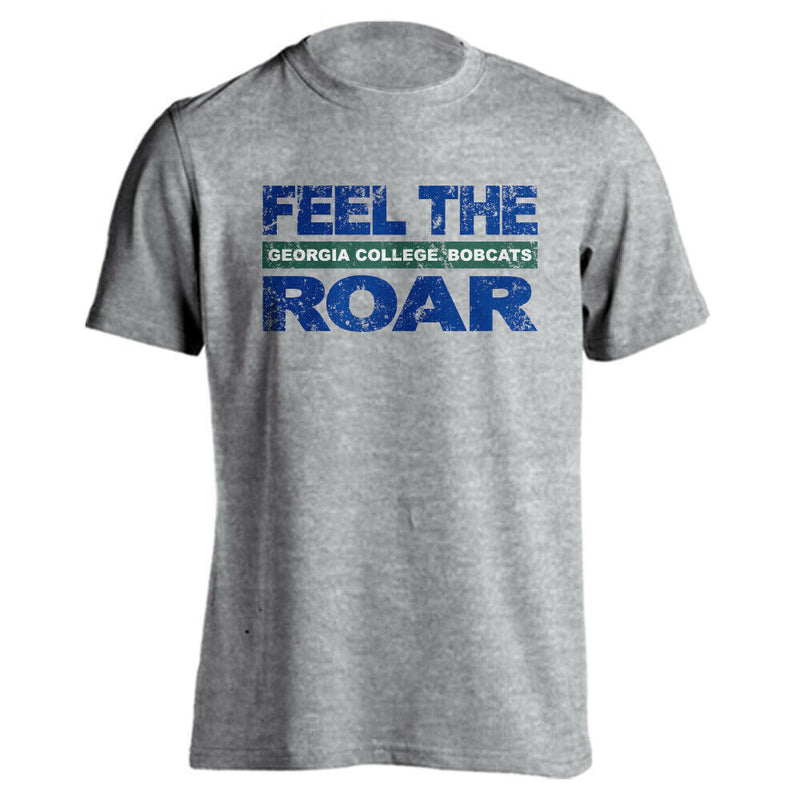 Georgia College Bobcats GCSU Feel The Roar Short Sleeve T-Shirt