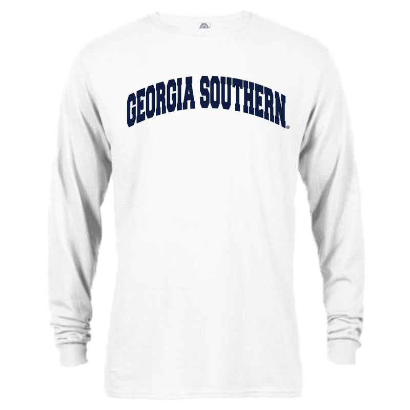 Georgia Southern Eagles GSU Classic Arch School Name Text Long Sleeve T-Shirt