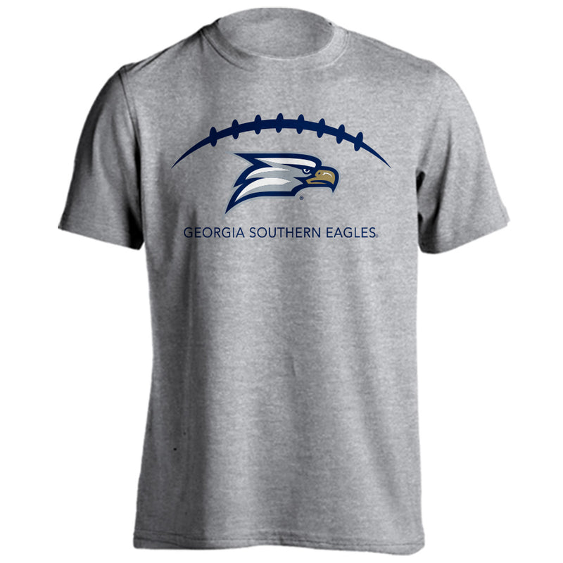 Georgia Southern Eagles GSU Laces Out Football Logo Tee Short Sleeve T-Shirt