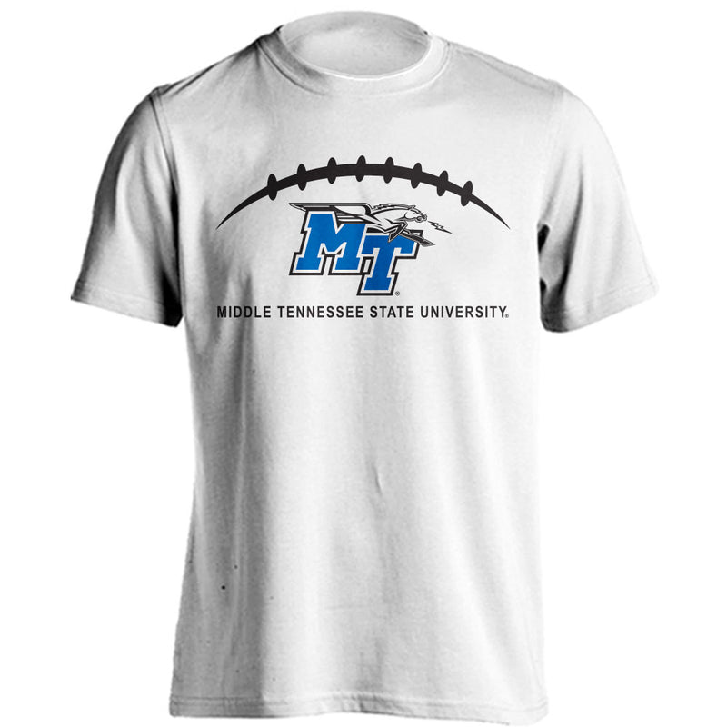 Middle Tennessee State University MTSU Blue Raiders Laces Out Short Sleeve Tee