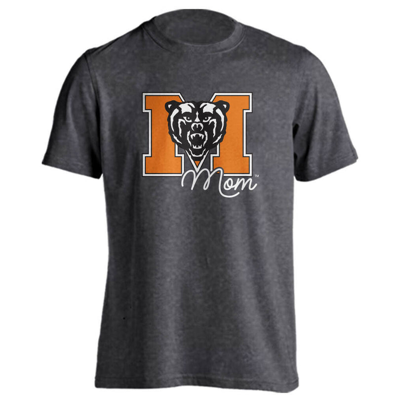 Mercer University Bears MU Mom Proud Parent Mother Logo Short Sleeve T-Shirt