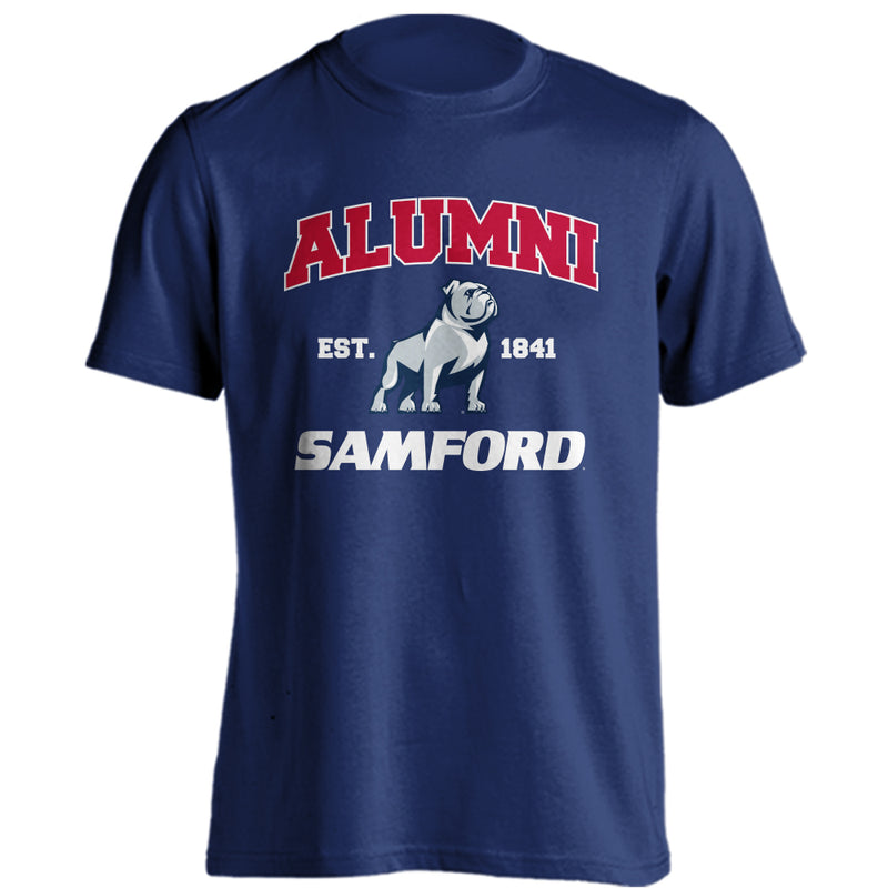Samford University Bulldogs Alumni Logo Tee Short Sleeve Graduate T-Shirt