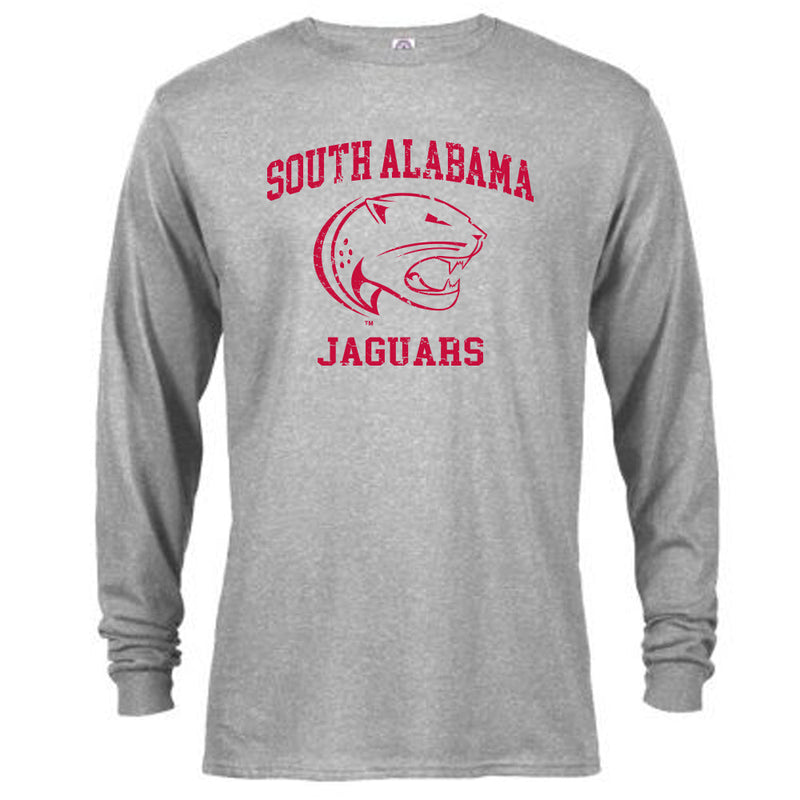 South Alabama Jaguars Distressed Retro Long Sleeve