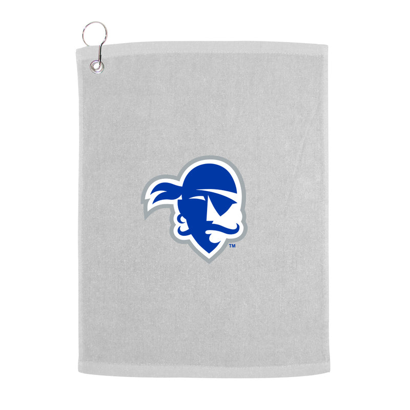 Seton Hall Pirates Seton Hall University Golf Towel With Logo and Text