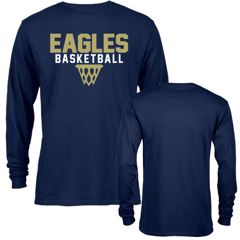 Tri-Cities Christian Academy Eagles Basketball Youth Long Sleeve T-Shirt