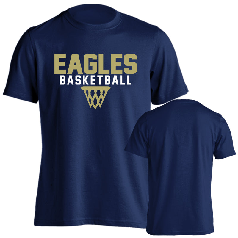 Tri-Cities Christian Academy Eagles Basketball Youth Short Sleeve T-Shirt