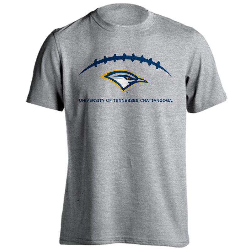 University of Tennessee Chattanooga UTC Mocs Football Laces Short Sleeve T-shirt