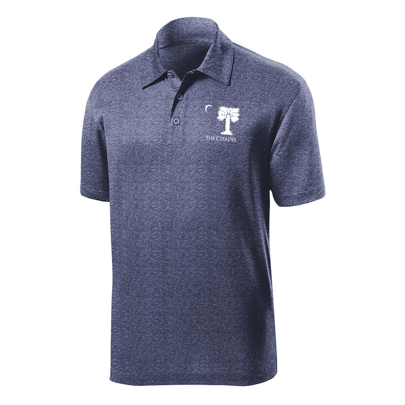 The Citadel Bulldogs Big Red Team Spirit Lightweight Performance Polo