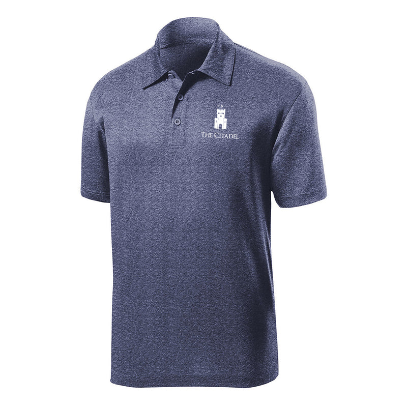 The Citadel Bulldogs Barracks University Mark Team Spirit Lightweight Performance Polo