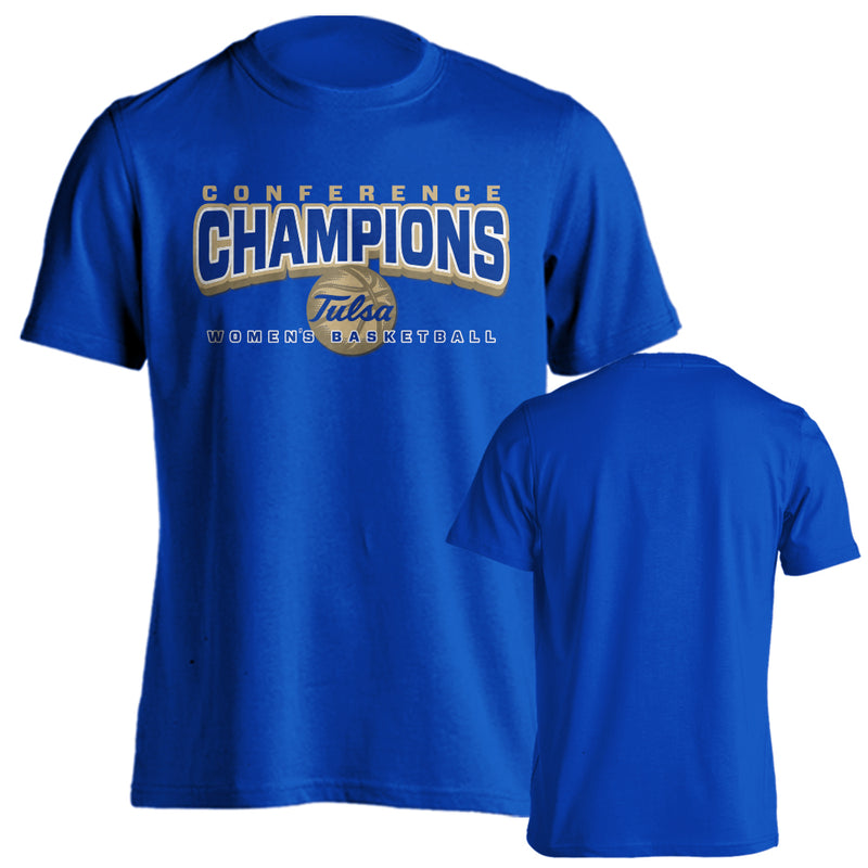 The University of Tulsa Golden Hurricane 2024 Women's Basketball Conference Champions T-Shirt