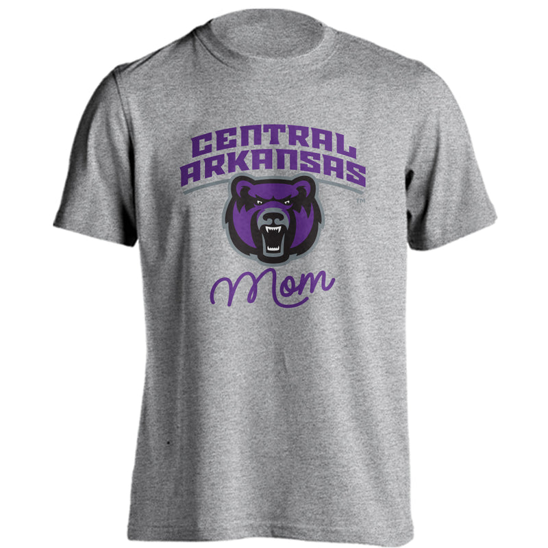University of Central Arkansas Mom Mother Parent Logo Short Sleeve T-shirt Tee